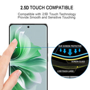 For OPPO Reno11 Pro Global 9H HD 3D Curved Edge Tempered Glass Film(Black)