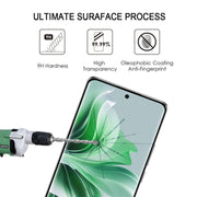 For OPPO Reno11 Pro Global 9H HD 3D Curved Edge Tempered Glass Film(Black)
