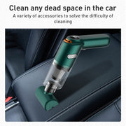 KBN-010 10000Pa Powerful Car Cordless Vacuum Cleaner Handheld Cleaning Tool, Spec:Deluxe Version(Black)