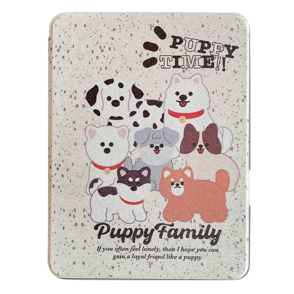 For iPad Air 11 2024 / iPad Pro 11 Painted Magnetic Split Leather Tablet Case(Puppy)