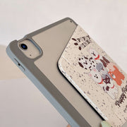 For iPad Air 11 2024 / iPad Pro 11 Painted Magnetic Split Leather Tablet Case(Puppy)