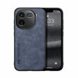 For vivo iQOO 12 Pro Skin Feel Magnetic Leather Back Phone Case(Blue) - iQOO 12 Pro Cases by PMC TechLife | Online Shopping South Africa | PMC TechLife