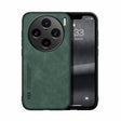 For vivo X100 Pro Skin Feel Magnetic Leather Back Phone Case(Green) - X100 Pro Cases by PMC TechLife | Online Shopping South Africa | PMC TechLife