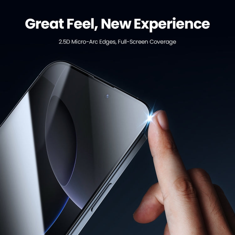 For iPhone 16 Pro NILLKIN Guardian Full Coverage Privacy Tempered Glass Film
