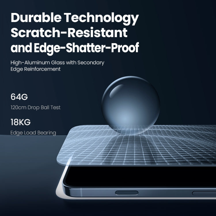 For iPhone 16 Plus NILLKIN Guardian Full Coverage Privacy Tempered Glass Film