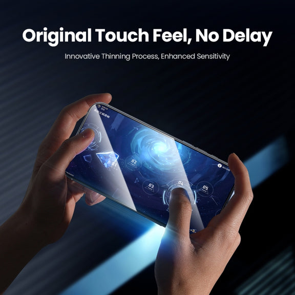 For iPhone 16 Plus NILLKIN Guardian Full Coverage Privacy Tempered Glass Film