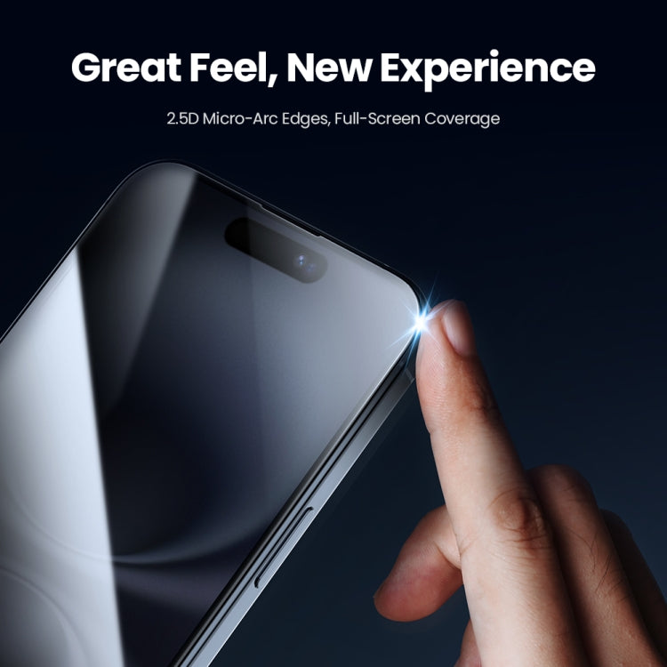 For iPhone 16 Plus NILLKIN Guardian Full Coverage Privacy Tempered Glass Film