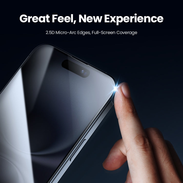 For iPhone 16 NILLKIN Guardian Full Coverage Privacy Tempered Glass Film