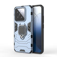 For Xiaomi 14 Shockproof PC + TPU Holder Phone Case(Navy Blue) - free shipping - PMC TechLife - Order now!