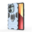 For Xiaomi Redmi Note 13 Pro 4G Global Shockproof PC + TPU Holder Phone Case(Navy Blue) - Note 13 Pro Cases by PMC TechLife | Online Shopping South Africa | PMC TechLife | Buy Now Pay Later Mobicred