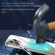 For iPhone 15 Pro Max SULADA JINGJIA Series Lens Protector PC Phone Case(Silver)