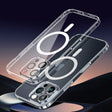 For iPhone 16 Pro Max SULADA Jingpin Series MagSafe All-inclusive Lens Electroplated TPU Phone Case(Transparent) - iPhone 16 Pro Max Cases by SULADA | Online Shopping South Africa | PMC TechLife | Buy Now Pay Later Mobicred