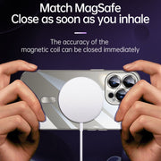 For iPhone 15 Pro Max SULADA MagSafe Plating TPU Shockproof Phone Soft Case(Sierra Blue)