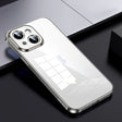 For iPhone 15 Plus SULADA Shine Through Series Plating TPU Transparent Phone Case(Titanium Grey) - iPhone 15 Plus Cases by SULADA | Online Shopping South Africa | PMC TechLife
