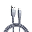 DUZZONA A7 2.4A USB to 8 Pin Charging Data Cable, Length:2m - free shipping - PMC TechLife - Order now!