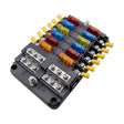 CP-4039 12 Way Fuse Block with 24pcs Fuses and 12pcs Rerminals - Fuse by PMC TechLife | Online Shopping South Africa | PMC TechLife | Buy Now Pay Later Mobicred