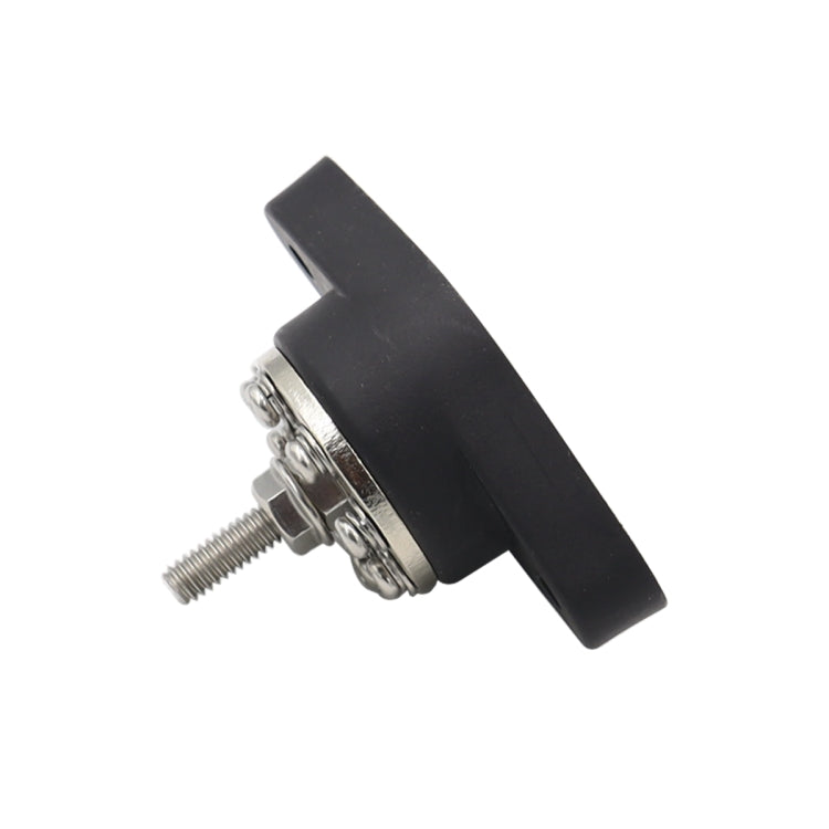 5/16 inch M8 RV Yacht 8-way Terminal Stud with 2pcs M5x20 Screws(Black)