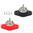 CP-4099 5/16 inch M8 RV Yacht 8-way Terminal Stud with 2pcs M5x20 Screws(Black + Red) - Booster Cable & Clip by PMC TechLife | Online Shopping South Africa | PMC TechLife | Buy Now Pay Later Mobicred