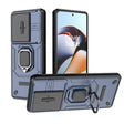 For OnePlus 11R 5G Sliding Camshield TPU + PC Shockproof Phone Case with Holder(Blue) - OnePlus Cases by PMC TechLife | Online Shopping South Africa | PMC TechLife