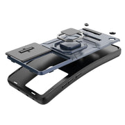 For OnePlus Nord CE3 5G Sliding Camshield TPU + PC Shockproof Phone Case with Holder(Green)