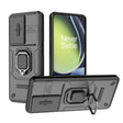 For OnePlus Nord CE 3 Lite 5G Sliding Camshield TPU + PC Shockproof Phone Case with Holder(Black) - OnePlus Cases by PMC TechLife | Online Shopping South Africa | PMC TechLife | Buy Now Pay Later Mobicred
