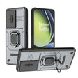 For OnePlus Nord CE 3 Lite 5G Sliding Camshield TPU + PC Shockproof Phone Case with Holder(Grey) - OnePlus Cases by PMC TechLife | Online Shopping South Africa | PMC TechLife | Buy Now Pay Later Mobicred