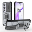 For OnePlus ACE 3V Sliding Camshield TPU + PC Shockproof Phone Case with Holder(Grey) - OnePlus Cases by PMC TechLife | Online Shopping South Africa | PMC TechLife | Buy Now Pay Later Mobicred