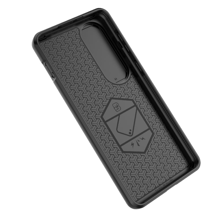 For OnePlus ACE 3V Sliding Camshield TPU + PC Shockproof Phone Case with Holder(Green)