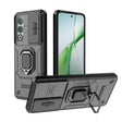 For OnePlus Nord CE4 5G Global Sliding Camshield TPU + PC Shockproof Phone Case with Holder(Black) - OnePlus Cases by PMC TechLife | Online Shopping South Africa | PMC TechLife