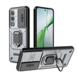 For OnePlus Nord CE4 5G Global Sliding Camshield TPU + PC Shockproof Phone Case with Holder(Grey) - OnePlus Cases by PMC TechLife | Online Shopping South Africa | PMC TechLife | Buy Now Pay Later Mobicred