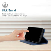 For Motorola Edge 2024 Diamond Splicing Skin Feel Magnetic Leather Phone Case(Blue)