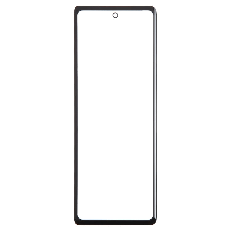 For Samsung Galaxy Z Fold2 SM-F916B/W21 LCD Secondary Screen Outer Glass Lens with OCA Optically Clear Adhesive