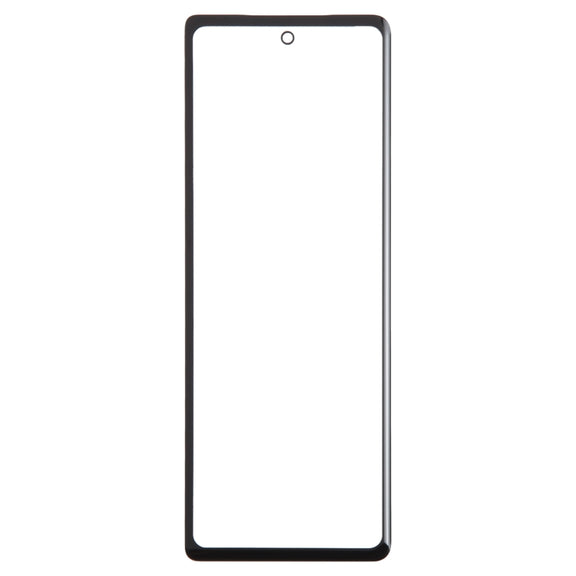 For Samsung Galaxy Z Fold SM-F900/W20 LCD Secondary Screen Outer Glass Lens with OCA Optically Clear Adhesive