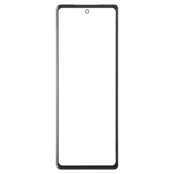 For Samsung Galaxy Z Fold SM-F900/W20 LCD Secondary Screen Outer Glass Lens with OCA Optically Clear Adhesive