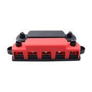 CP-4126 RV / Yacht M8 5-stud Double Row Busbar(Red Black)