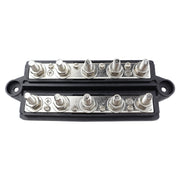 CP-4126 RV / Yacht M8 5-stud Double Row Busbar(Red Black)