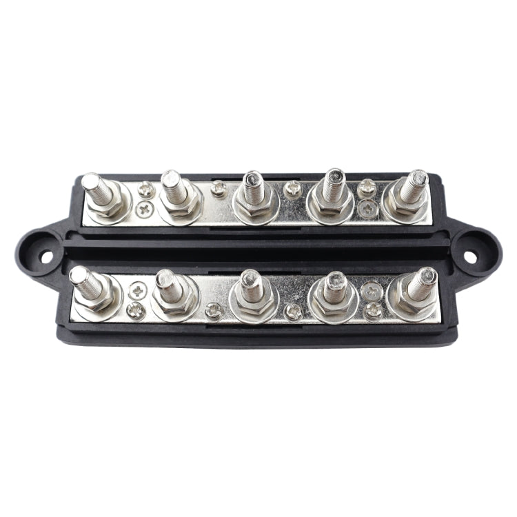 CP-4126 RV / Yacht M8 5-stud Double Row Busbar(Red Black)
