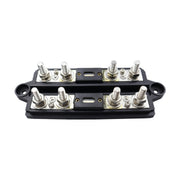 CP-4127 RV / Yacht M8 4-stud Double Row Busbar(Red Black)