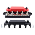 CP-4132 RV / Yacht M6 5-stud Double Row Busbar(Red Black) - Fuse by PMC TechLife | Online Shopping South Africa | PMC TechLife | Buy Now Pay Later Mobicred