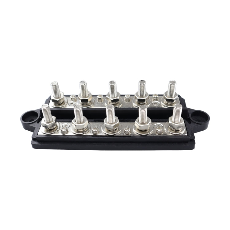 CP-4135 RV / Yacht M10 5-stud Double Row Busbar(Red Black)