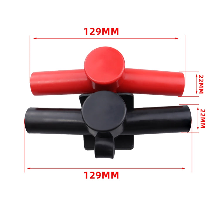 CP-4295 Dual Power M8 Binding Post Cable Connector(Black)