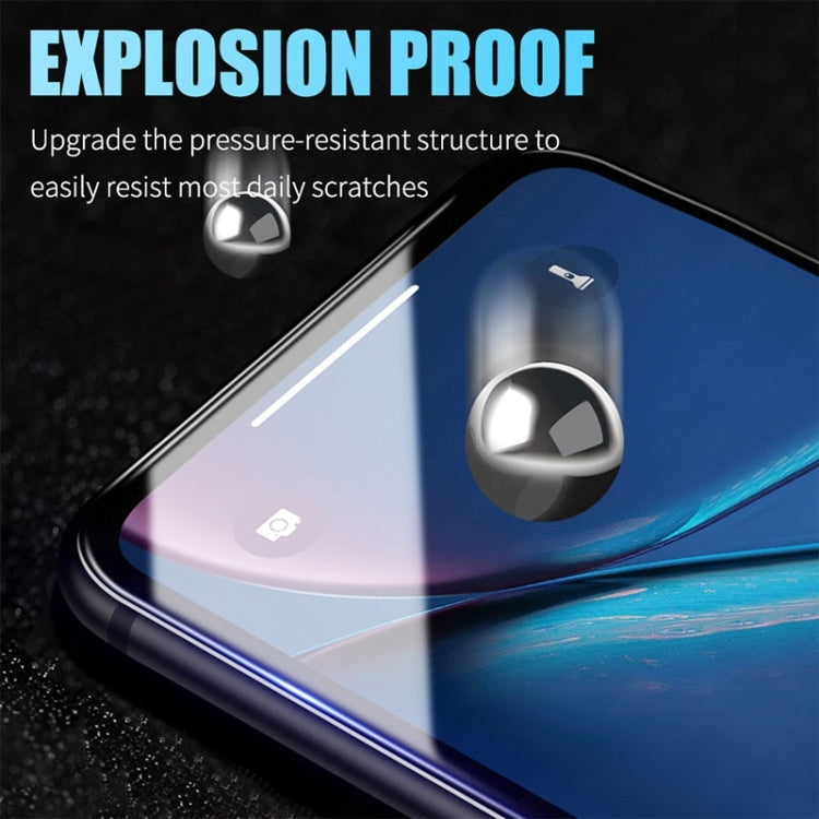 For iPhone 16 Plus 25pcs 9D Full Screen Full Glue Ceramic Film