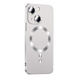 For iPhone 15 Plus Liquid Lens Protector Magsafe Phone Case(Silver) - iPhone 15 Plus Cases by PMC TechLife | Online Shopping South Africa | PMC TechLife