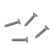A8627 2 Pair RV Hatch Semi-circular Retainer Kit with Screws(White)