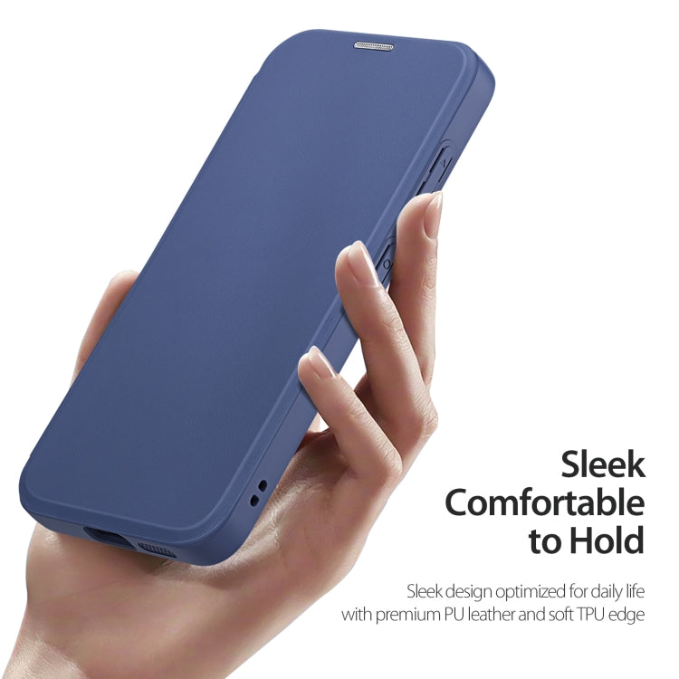 For Samsung Galaxy S24+ 5G DUX DUCIS Skin X Pro Series Magsafe PC + TPU Phone Leather Case(Blue)