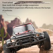 JJR/C Q39B 2.4G Four-wheel Drive High-speed Climbing Carbon Brush Motor RC Jeep(Red)