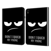 For Samsung Galaxy Tab S9 / S9 FE Crystal Texture Painted Leather Tablet Case(Dont Touch My Phone)