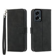 For Motorola Moto G Stylus 5G 2024 Dierfeng Dream Line TPU + PU Leather Phone Case(Black) - Motorola Cases by PMC Jewellery | Online Shopping South Africa | PMC Jewellery | Buy Now Pay Later Mobicred