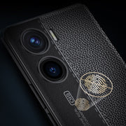 For vivo V29e Litchi Texture Shockproof TPU Phone Case(Black)