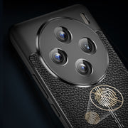 For vivo X100 Litchi Texture Shockproof TPU Phone Case(Black)
